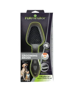 FURminator Doppelbürste anthrazit