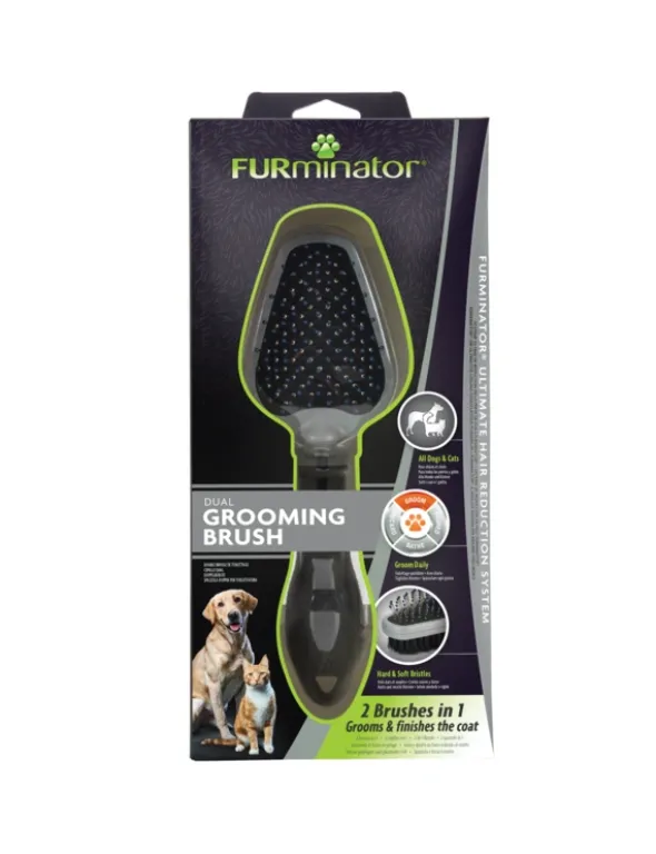 FURminator Doppelbürste anthrazit