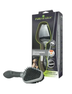 FURminator Doppelbürste anthrazit