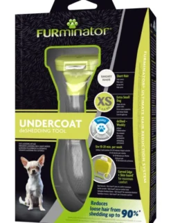 FURminator Hund deShedding Kurzhaar anthrazit XS