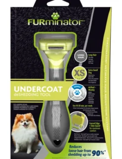 FURminator Hund deShedding Langhaar anthrazit XS
