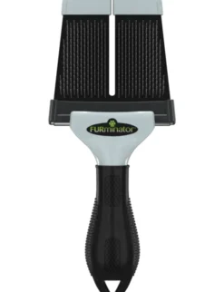 FURminator Slicker Brush Firm anthrazit