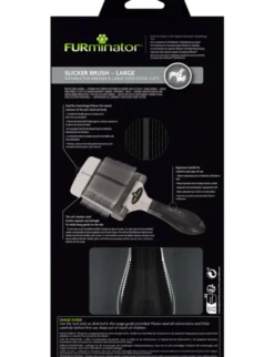 FURminator Slicker Brush Firm anthrazit
