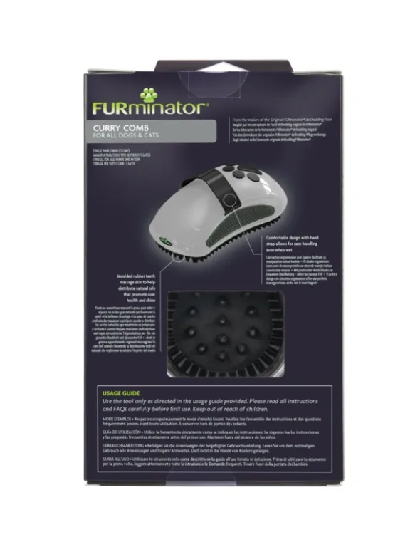 FURminator Striegel anthrazit