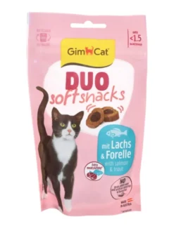 GimCat Duo Soft Snacks Lachs & Forelle 50g