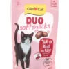GimCat Duo Soft Snacks Rind & Käse 50g