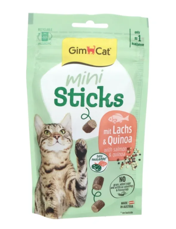 GimCat Mini Sticks Lachs & Quinoa 50g