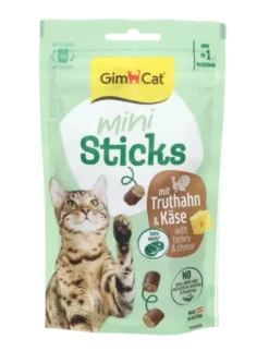 GimCat Mini Sticks Truthahn & Käse 50g