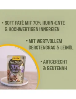 GimCat Near Nature Huhn & Ente 85g