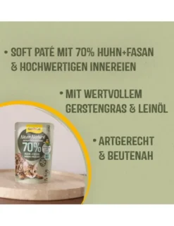 GimCat Near Nature Huhn & Fasan 85g