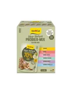 GimCat Near Nature Huhn & Forelle, Huhn & Fasan, Huhn & Ente, Rind & Ente, Huhn, Rind 85g