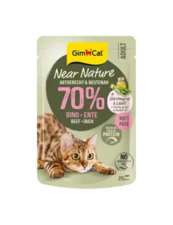GimCat Near Nature Rind & Ente 85g