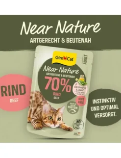 GimCat Near Nature Rind 85g
