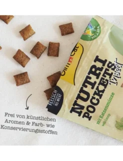 GimCat Nutri Pockets Insekt & Katzenminze 60g