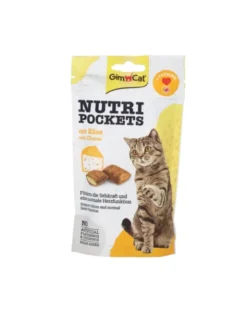 GimCat Nutri Pockets Käse & Taurin 60g