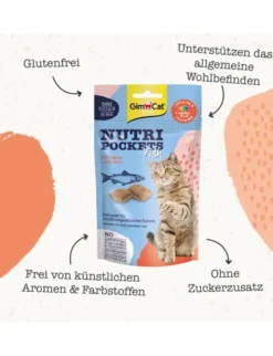 GimCat Nutri Pockets Lachs 60g