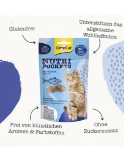 GimCat Nutri Pockets Thunfisch 60g