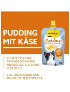 GimCat Pudding Pudding & Käse 100g