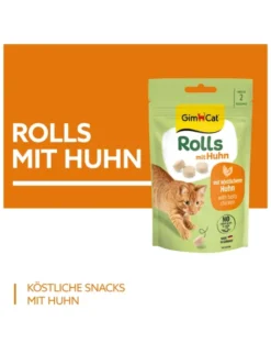 GimCat Rolls Huhn 40g