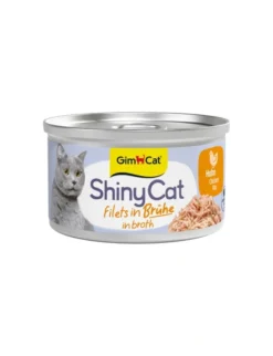 GimCat ShinyCat Brühe Huhn 70g