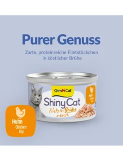 GimCat ShinyCat Brühe Huhn 70g