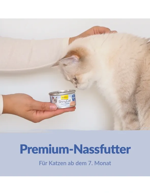 GimCat ShinyCat Brühe Thunfisch + Lachs 70g