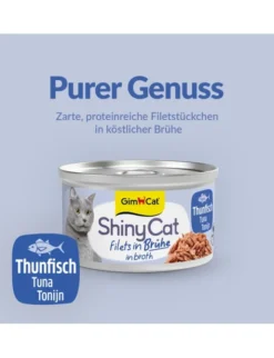 GimCat ShinyCat Brühe Thunfisch 70g