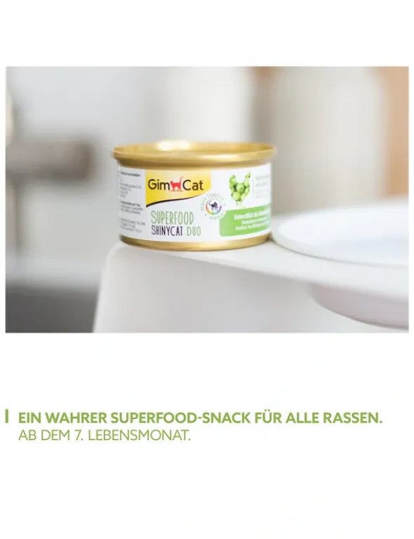 GimCat ShinyCat Duo Hühnchenfilet + Apfel 70g