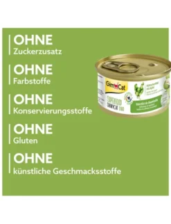 GimCat ShinyCat Duo Hühnchenfilet + Apfel 70g