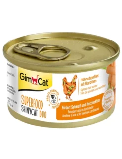 GimCat ShinyCat Duo Huhn + Karotten 70g