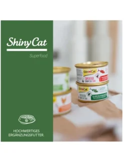 GimCat ShinyCat Duo Thunfischfilet + Zucchini 70g