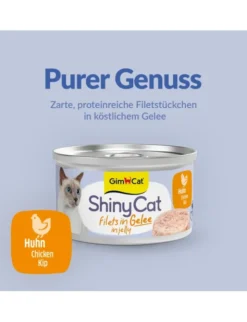GimCat ShinyCat Jelly Huhn 70g