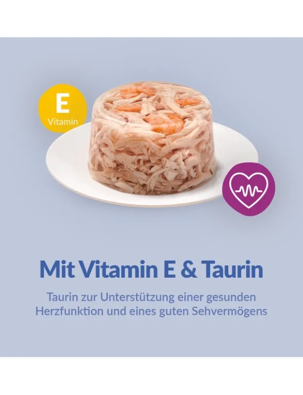 GimCat ShinyCat Jelly Huhn + Garnelen 70g
