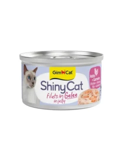 GimCat ShinyCat Jelly Huhn + Garnelen 70g