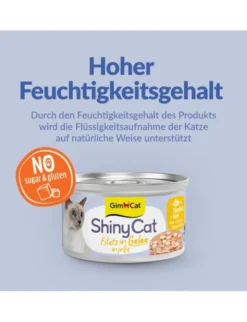 GimCat ShinyCat Jelly Thunfisch + Käse 70g