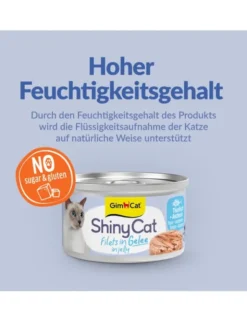 GimCat ShinyCat Jelly Thunfisch + Anchovis 70g