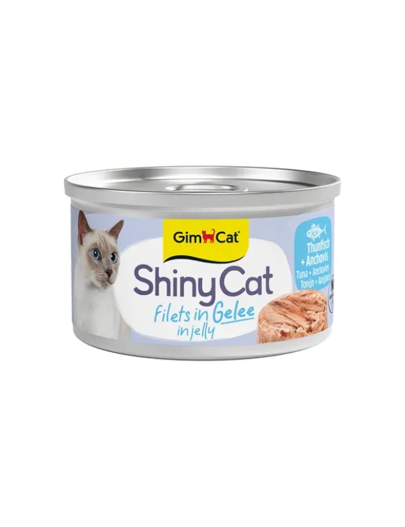 GimCat ShinyCat Jelly Thunfisch + Anchovis 70g