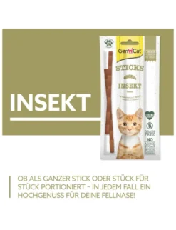 GimCat Sticks Insekt 15g