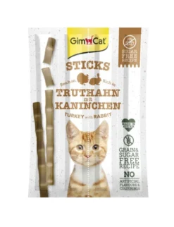GimCat Sticks Truthahn & Kaninchen 20g