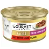 GOURMET Gold Feine Komposition mit Rind und Huhn 85g