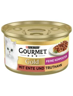 GOURMET Gold Feine Komposition mit Ente und Truthahn 85g
