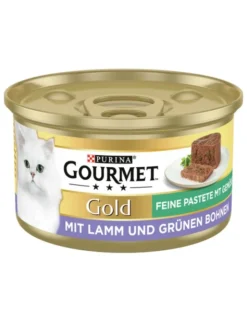 GOURMET Gold Feine Pastete mit Lamm und grünen Bohnen 85g
