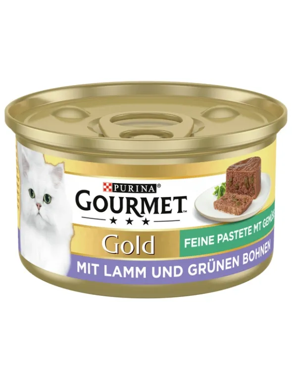 GOURMET Gold Feine Pastete mit Lamm und grünen Bohnen 85g