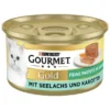 GOURMET Gold Feine Pastete mit Seelachs und Karotten 85g