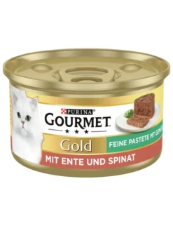 GOURMET Gold Feine Pastete mit Ente und Spinat 85g