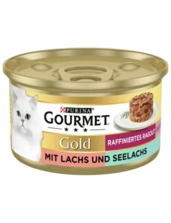 GOURMET Gold Raffiniertes Ragout Duetto mit Lachs und Seelachs 85g
