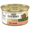 GOURMET Gold Saftig-Feine Streifen mit Lachs 85g