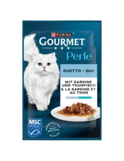 GOURMET Perle Duetto mit Sardine und Thunfisch 85g