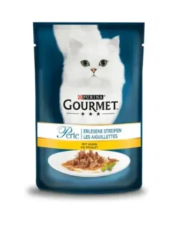 GOURMET Perle Erlesene Streifen in Sauce mit Huhn 85g