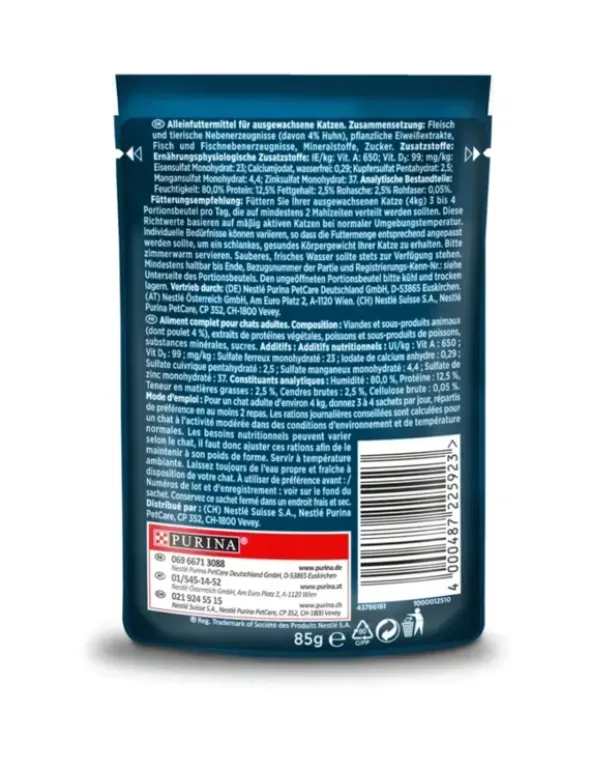 GOURMET Perle Erlesene Streifen in Sauce mit Huhn 85g